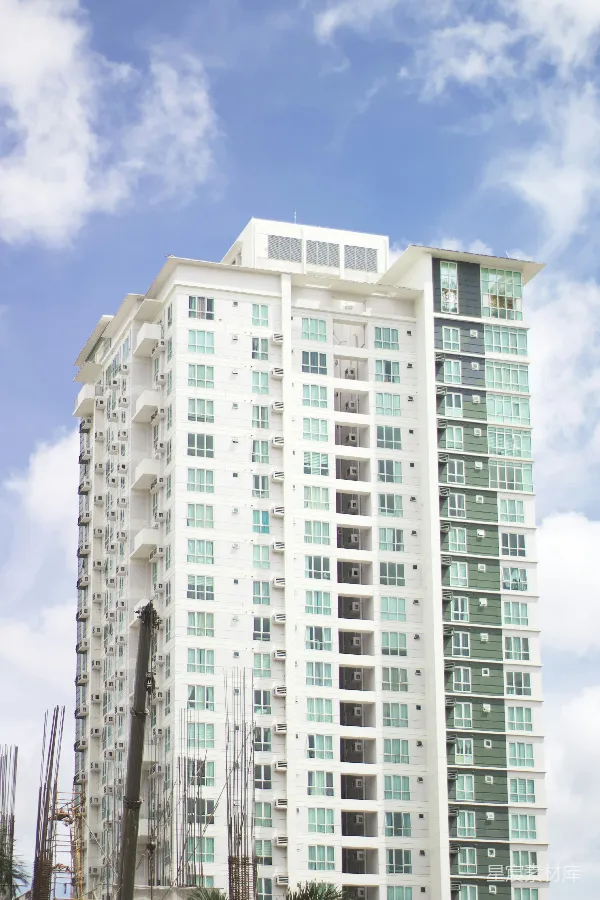 高清摄影 现代化高层住宅楼