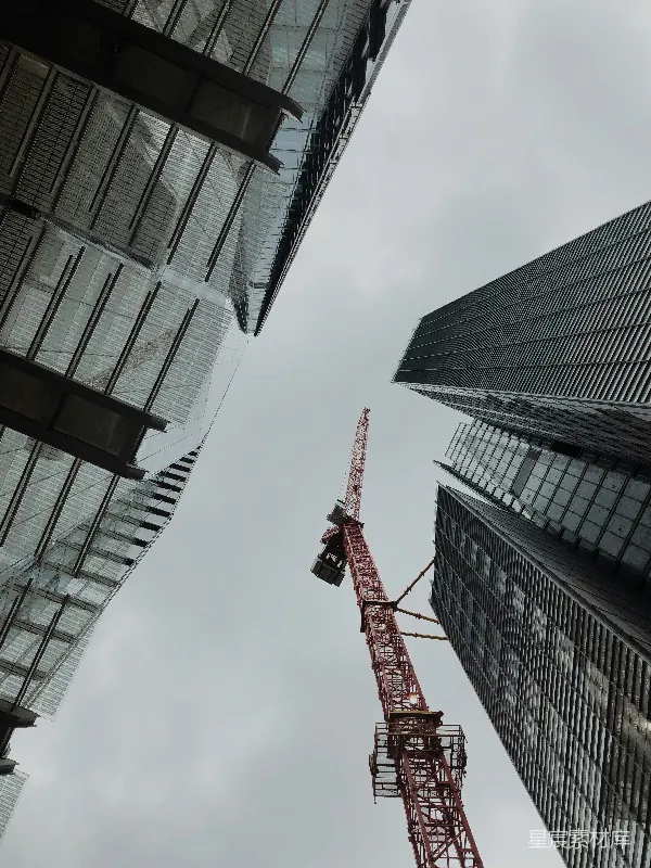 高清摄影 现代都市的建筑工地