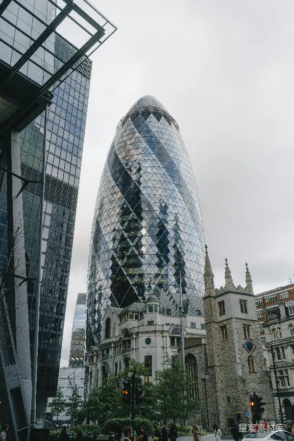高清摄影 伦敦标志性建筑：30 St Mary Axe