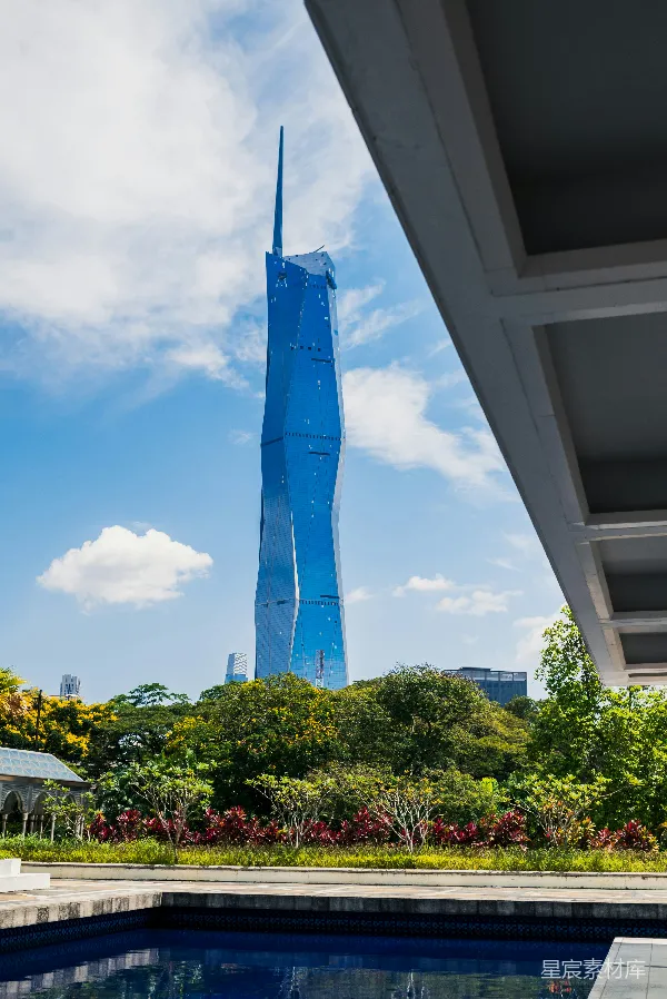 高清摄影 广州塔：现代都市的天际线