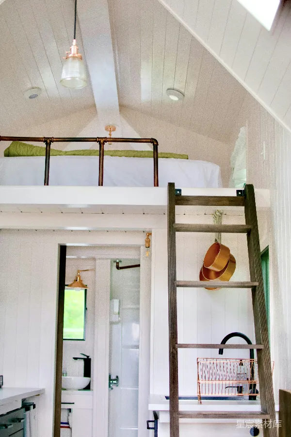 高清摄影 阁楼式小屋内部设计