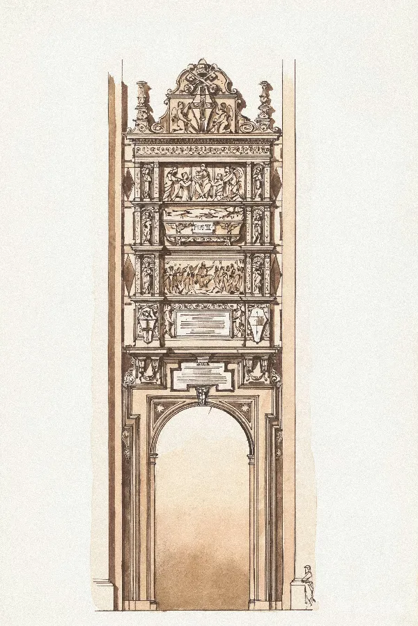 高清摄影 文艺复兴风格建筑立面设计
