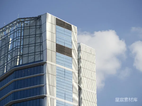 高清摄影 现代建筑的玻璃立面
