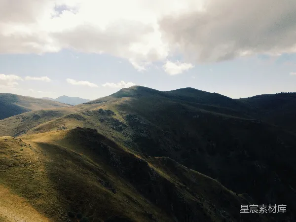 高清摄影 山间云影