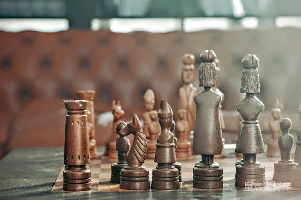 高清摄影 棋盘上的智慧对决