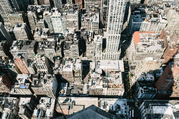 高清摄影 俯瞰纽约城市景观