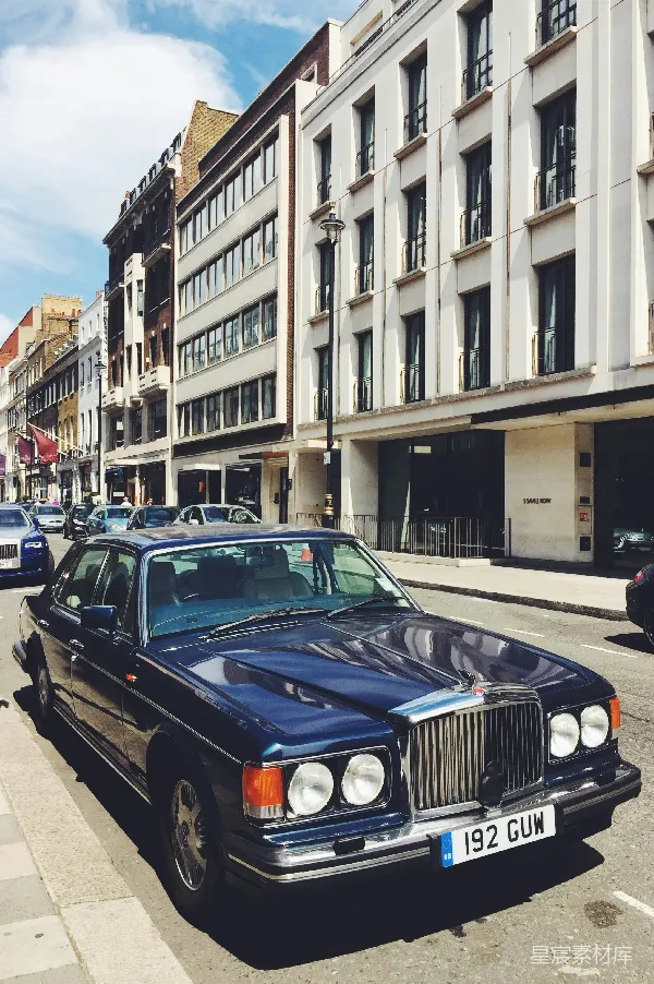 高清摄影 伦敦街景与经典车