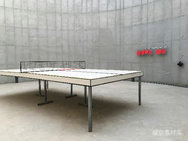 高清摄影 简约乒乓球桌