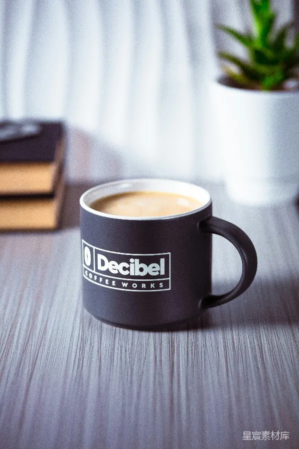 高清摄影 Decibel咖啡杯特写