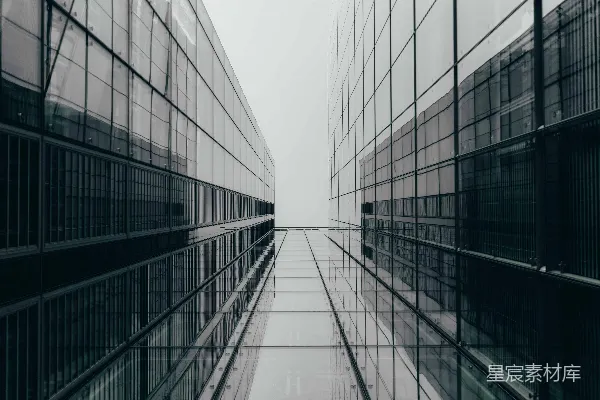 高清摄影 现代建筑的对称美感