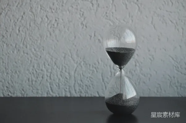 高清摄影 沙漏：时间的流逝