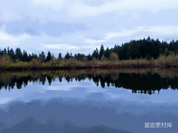 高清摄影 宁静的湖畔