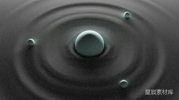 高清摄影 涟漪中的平衡