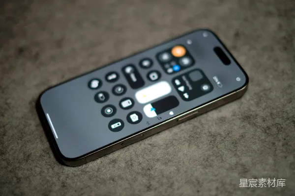 高清摄影 简洁现代的智能手机界面