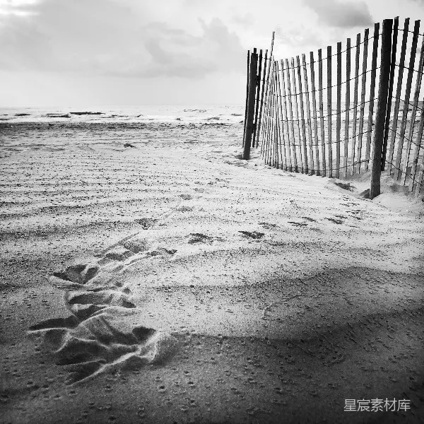 高清摄影 海滩上的沙雕