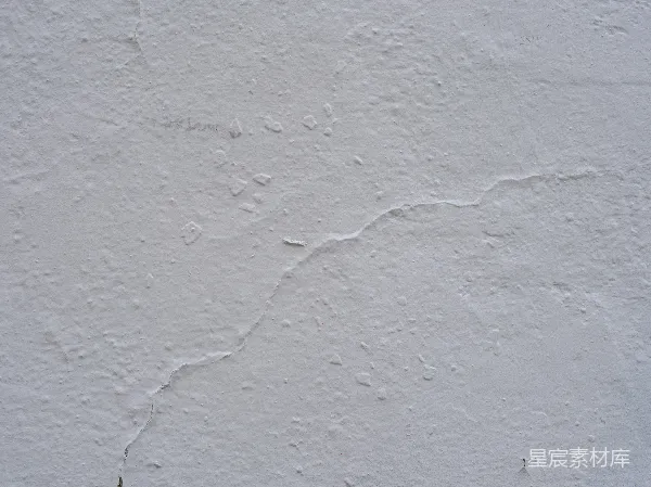 高清摄影 白墙上的裂缝纹理