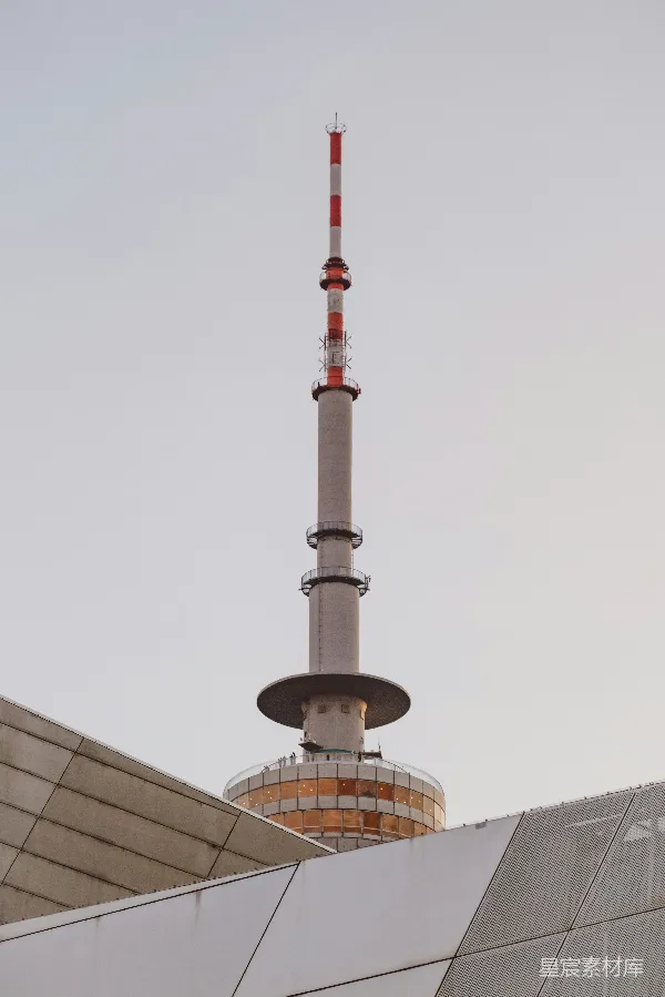 高清摄影 现代化天线塔