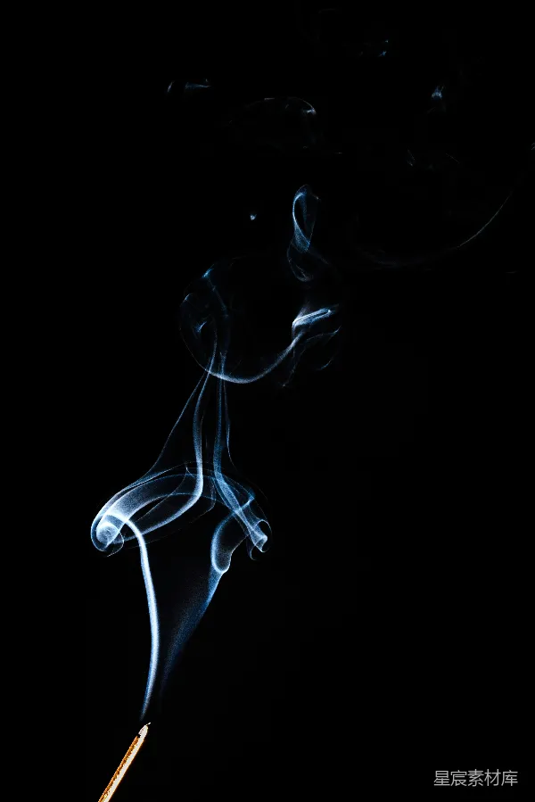 高清摄影 静谧的烟雾