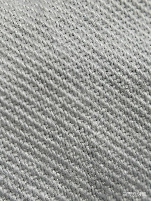 高清摄影 灰色纹理布料特写