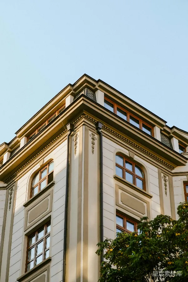 高清摄影 欧式建筑一角