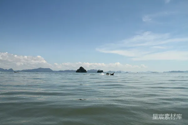 高清摄影 宁静的海上风景