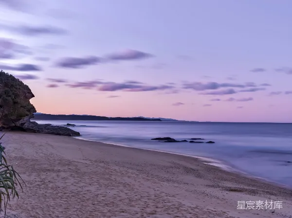 高清摄影 晨曦海景