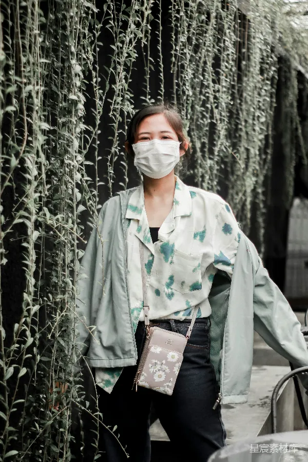 高清摄影 清新自然的街头时尚