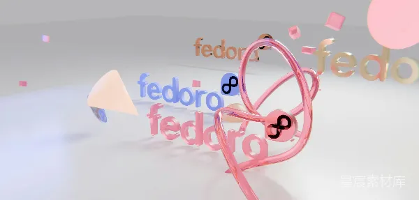 高清摄影 未来感数字艺术：Fedoro的抽象设计