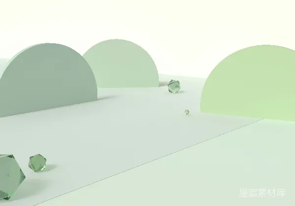 高清摄影 简约几何与晶体