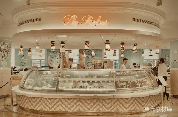 高清摄影 The Parlour冰淇淋店