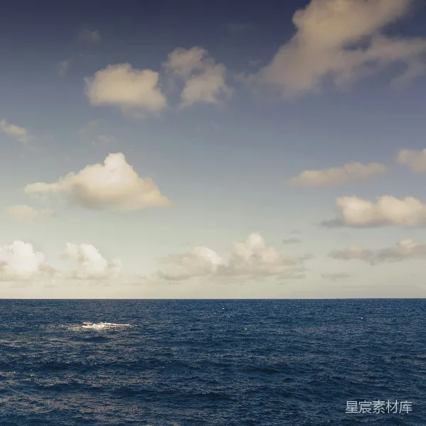 高清摄影 宁静的海洋与天空