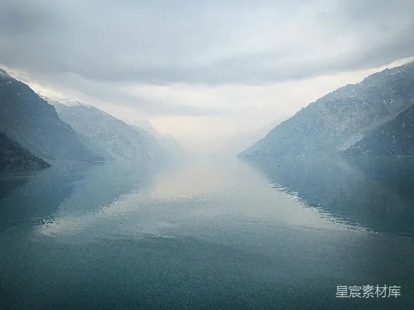 高清摄影 宁静的峡湾