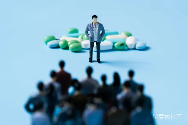 高清摄影 医生与患者群：医疗健康主题
