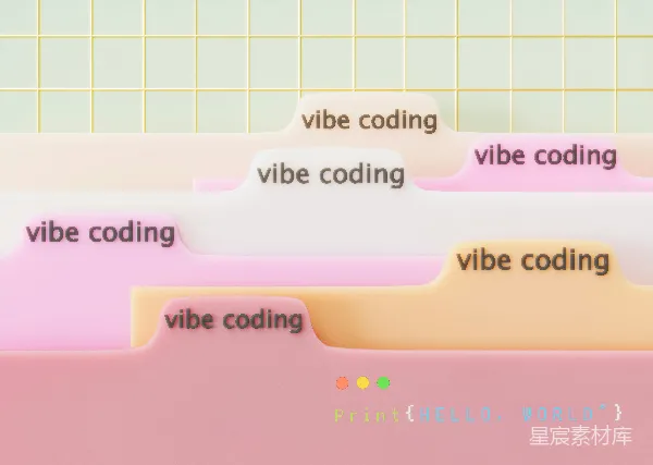 高清摄影 色彩缤纷的编程标签