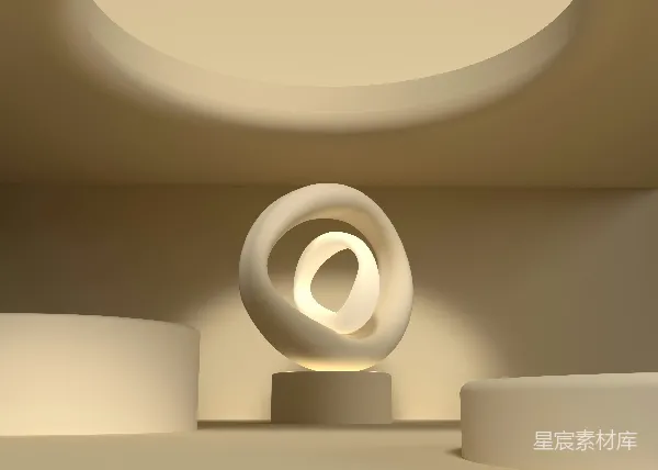 高清摄影 简约几何雕塑的光影艺术