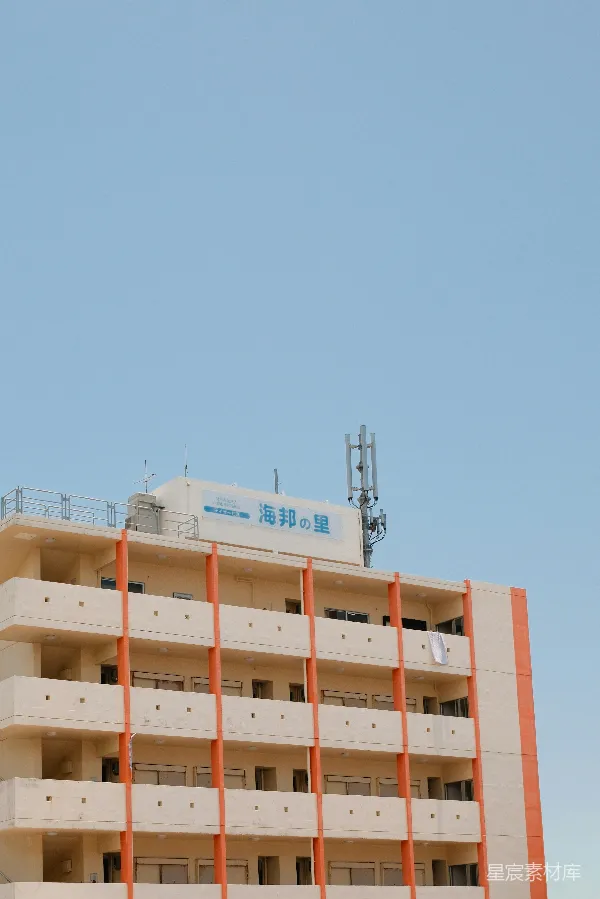 高清摄影 蓝天下的建筑