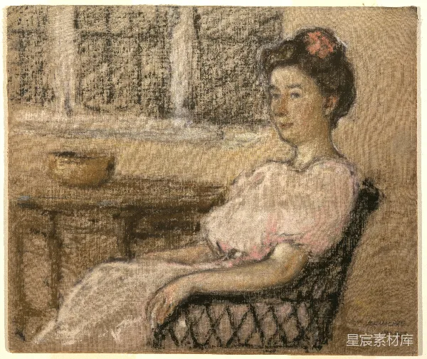 高清摄影 女裸体艺术家肖像