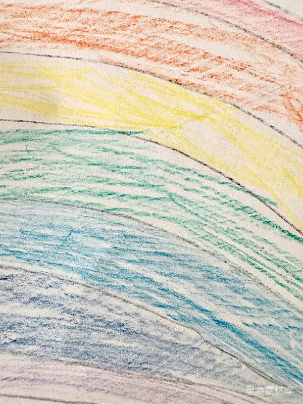 高清摄影 抽象色彩线条画