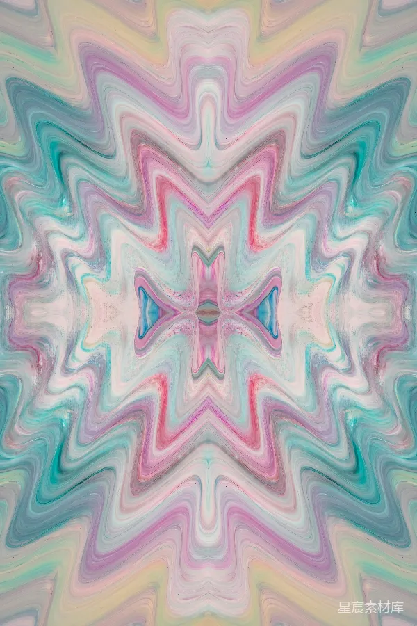 高清摄影 对称渐变抽象艺术