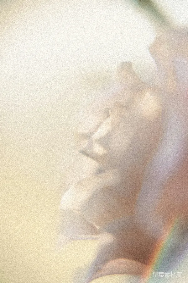 高清摄影 朦胧的光影与彩虹