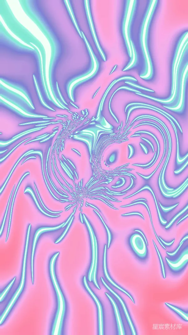 高清摄影 梦幻霓虹花海
