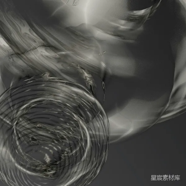 高清摄影 流动的光影与漩涡