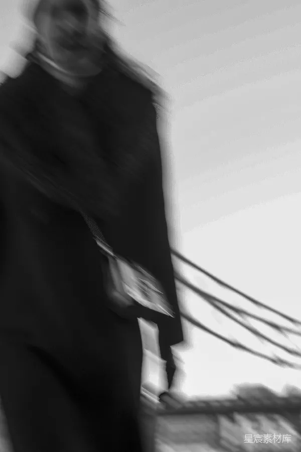 高清摄影 动感的黑白街拍