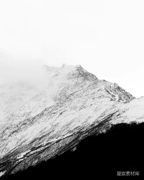 高清摄影 雪山之巅