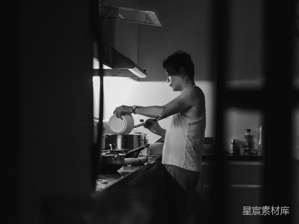 高清摄影 厨房里的早晨