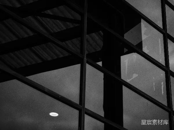 高清摄影 工业风格建筑的光影与结构