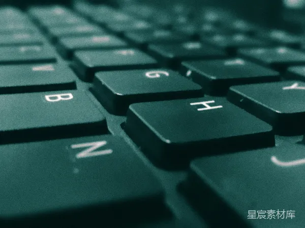 高清摄影 键盘特写：B、N、H键