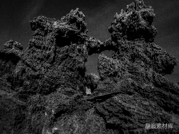 高清摄影 火山岩拱门