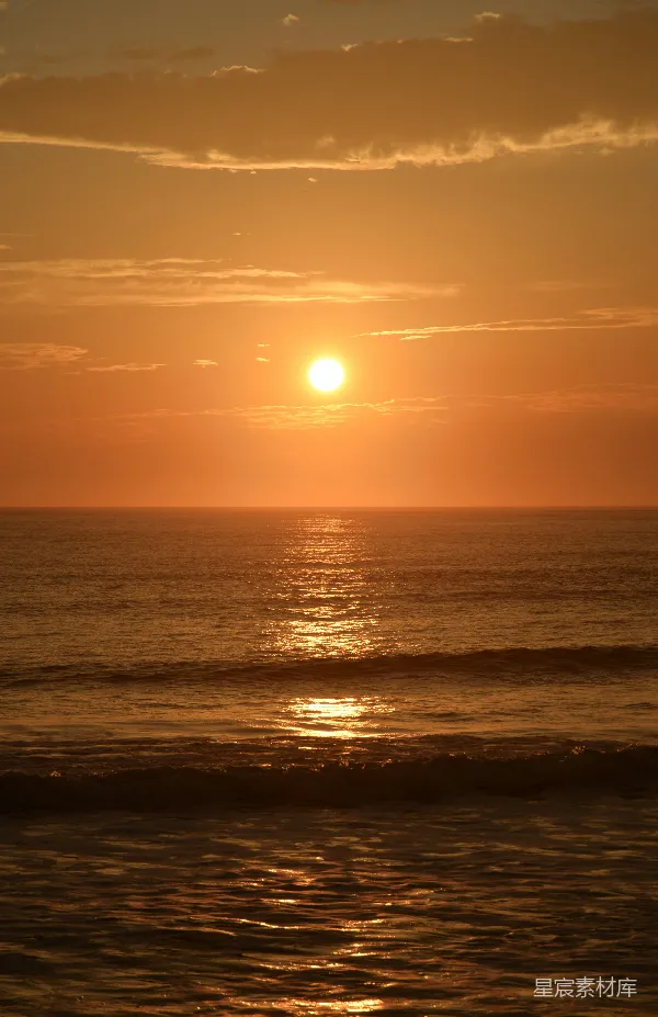 高清摄影 夕阳海景