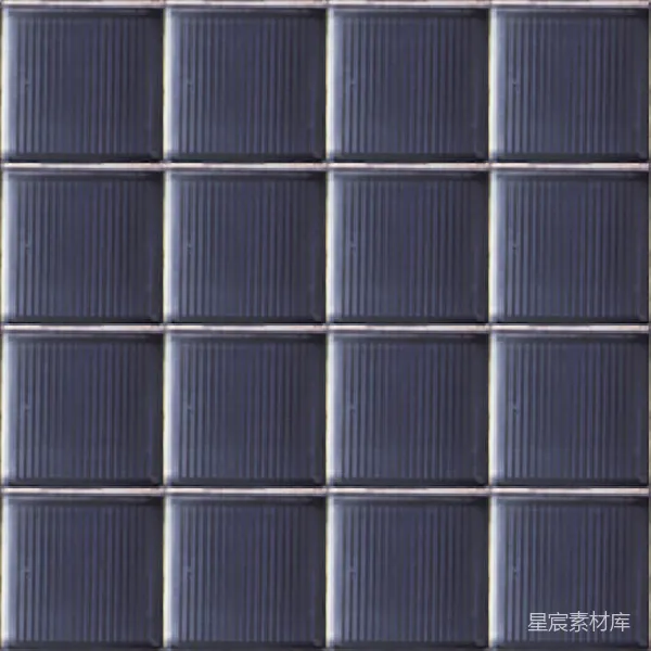 材质纹理 太阳能电池板网格